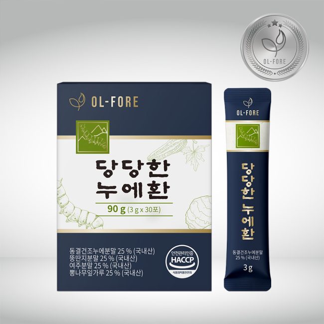 [6개월분]당당한 누에환 6box 540g (3g x 30환) - 이미지 6